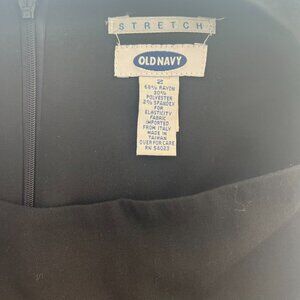 Old Navy Basic Black Stretch Dress SZ 2